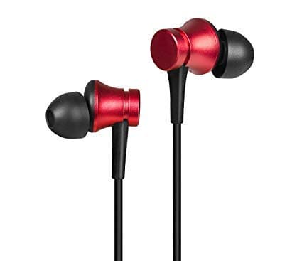 Clicknow Earphones with Best Sound Compatible with Mi Phones (Red)