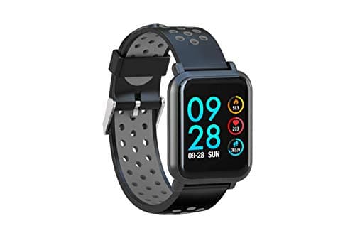 AQFIT Multifunction Smart Watch W8 (Gray Black)