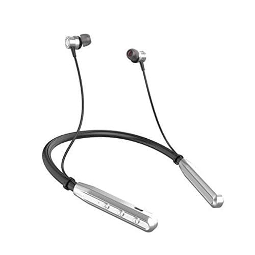 FPX Roar Wireless Bluetooth In Ear Neckband Headphone with Mic (Black, Grey)