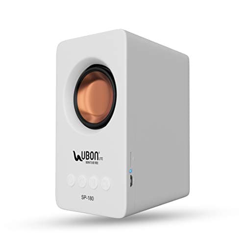UBON SP-180 3 Watt Wireless Bluetooth Portable Speaker (White)