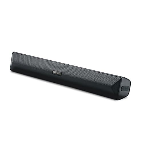 Portronics Pure Sound Pro III POR-891, Bluetooth 4.2 an All-in-One Versatile Wireless SOUNDBAR with FM Tuner, 3.5mm AUX, Powerful 10W Sound and USB Po