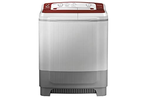 Samsung 8 kg Semi-Automatic Top Loading Washing Machine (WT80M4000HR/TL, Light Grey, Double Storm Technology)