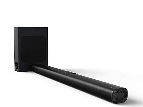 (Renewed) realme 100 W Bluetooth Soundbar (Black,2.1 Channel) with Wired Subwoofer