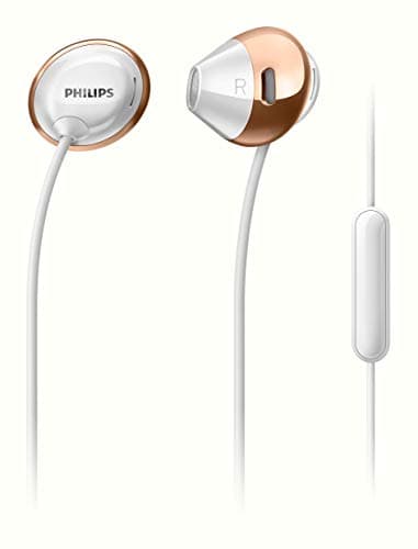 Philips SHE4205WT/00 Headphones with Mic (White)