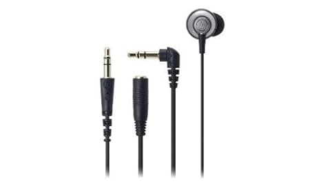 Audio Technica ATH-CKM55 Dynamic Inner Ear Headphones - SILVER [Electronics] Wired Headsets