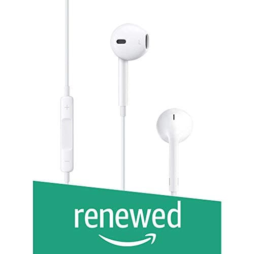 (Renewed) Apple MNHF2ZM/A A1472 Earpods Headphone Plug (White)