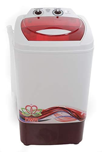 DMR 6.5 kg Portable Semi Automatic Top-Loading Washing Machine (Only Washer - No Dryer) (DMR OW-65A, White)