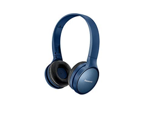 Panasonic RP-HF410BGCA Street Wireless Bluetooth Headphones (Blue)