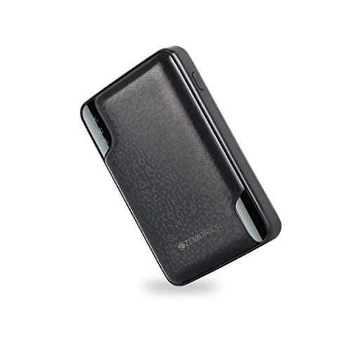 Zebronics Zeb-ME10000PD, Made in India 10000 mAh Power Bank, Type C Input, Dual USB Output (Black)