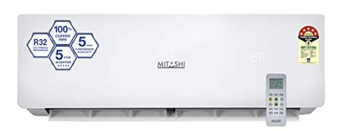 Mitashi 1.5 Ton 5 Star Inverter Split AC (Copper MiSAC155INv35 White)