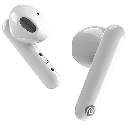 (Renewed) Noise Air Buds Truly Wireless Bluetooth Earphones with Great Call Quality, 20 Hour Playtime and Smart Touch Control - ICY White