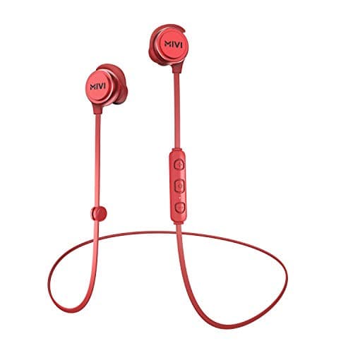 Mivi ThunderBeats Bluetooth Earphones Wireless with Mic, HD Sound, Powerful Bass