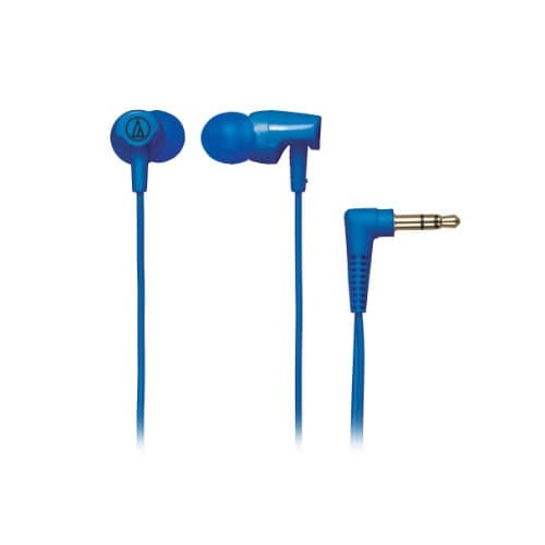 Audio-Technica ATH-CLR100BL in-Ear Headphones (Blue)