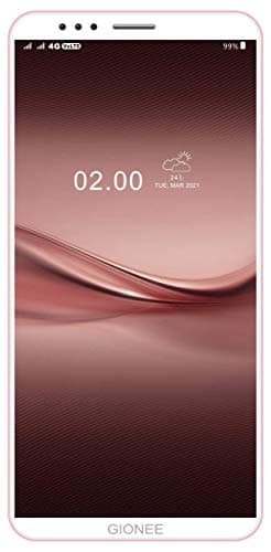 Xifo Gionee S11 4G Volte Smartphone with Fingerprint Sensor Android 7.1 Naugat (4GB, 64GB) in Pink Colour