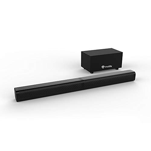 molife Amplify 300 50 Watt 2.1 Channel Wireless Bluetooth Soundbar (Black)