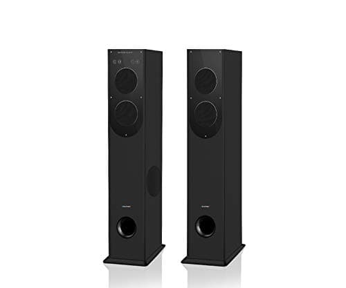 Blaupunkt TS-100-BK 200 W 2.2 Channel Dolby Bluetooth Tower Speaker (Black)