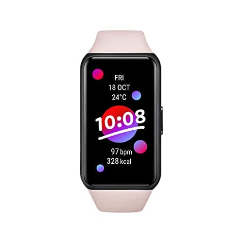 (Renewed) HONOR Band 6 Smartwatch with AMOLED 1.47'' Touch Display,14 Days Battery, SpO2, 24/7 Heart Rate,Stress &amp; Sleep Monitor, Personal