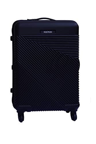 Safari Magnum Polycarbonate 69 cm Hard Trolley Bag (Streak 69 cm Black_Black)