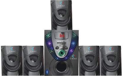 IKALL IK-666 5.1 Home Theater System Multimedia Speaker with FM Stereo, Bluetooth, USB &amp; AUX Function