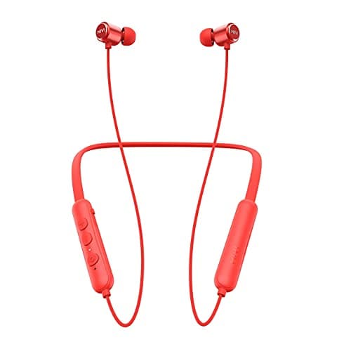 (Renewed) Mivi Collar Flash Bluetooth Earphones. Fast Charging Wireless Earphones with mic, 24hrs Battery Life, HD Sound, Powerful Bass, Made in India