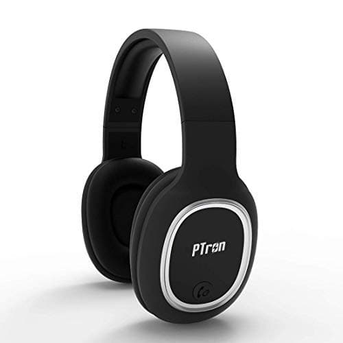 (Renewed) PTron Studio Over The Ear Bluetooth Headphones (Black)