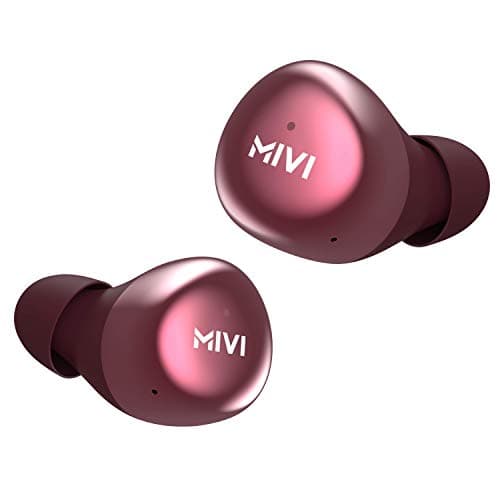 Mivi Duopods M40 True Wireless in Ear Bluetooth Earbuds with Mic, Studio Sound, Powerful Bass, 24 Hours of Battery and EarPods with Touch Control- Car