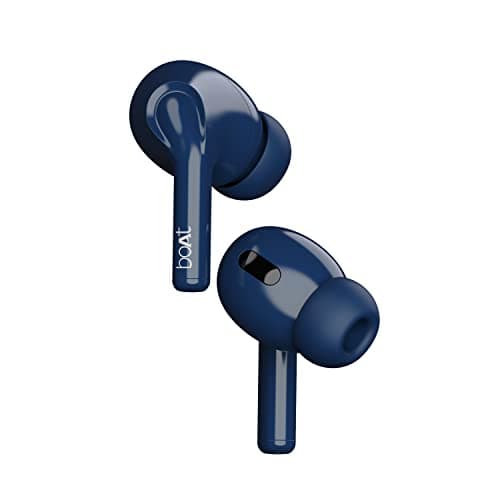 (Renewed) boAt Airdopes 161 TWS Earbuds with ASAP™ Charge, 17H Playtime, IWP™, Immersive Audio, IPX5, Touch Controls(Cool Sapphire)