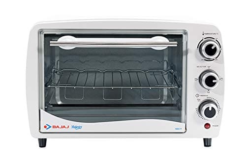 (Renewed) Bajaj 1603T 16L Oven Toaster Grill, White