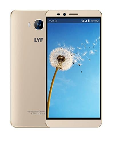 LYF Wind 2 LS-6001 Gold 2GB RAM 6 Inches HD Display