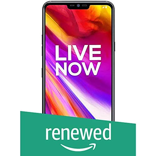 (Renewed) LG G7+ ThinQ LMG710EAW (Black, 6GB RAM, 128GB Storage)