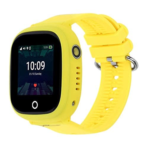 Turet Kids Phone Smartwatch with GPS Locator - Goldfish (New Yellow)