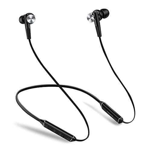 (Renewed) Ant Audio Wave Sports 535 Bluetooth Wireless Neckband Earphone with Mic, Noise Cancelling, 10 Hours Playtime, Hi-fi Stereo, Magnetic – Black