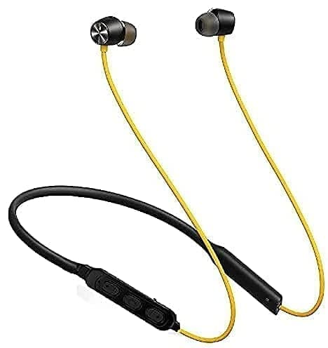 OUXUS RD06 Wireless Bluetooth in Ear Neckband Earphone with Mic (Multicolour)