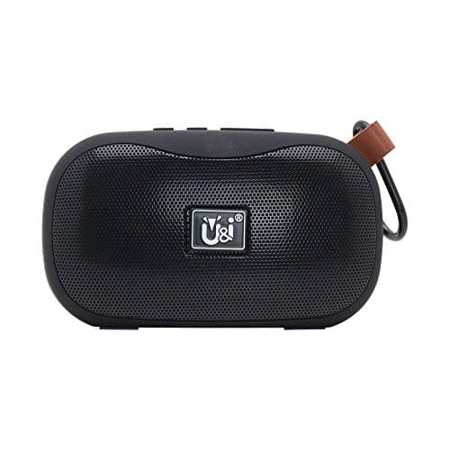 U&amp;i London Series Bluetooth Portable Speaker with TWS Function 8 W Bluetooth Speaker (Black)