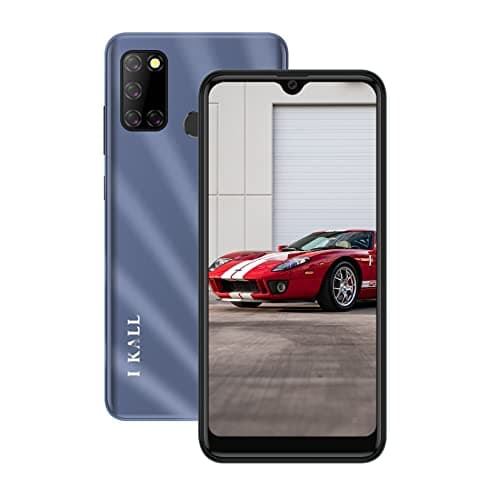 I KALL K525 Smartphone (6.26 Inch, 4GB, 64GB, Fingerprint, Dual Sim 4G+4G), Grey