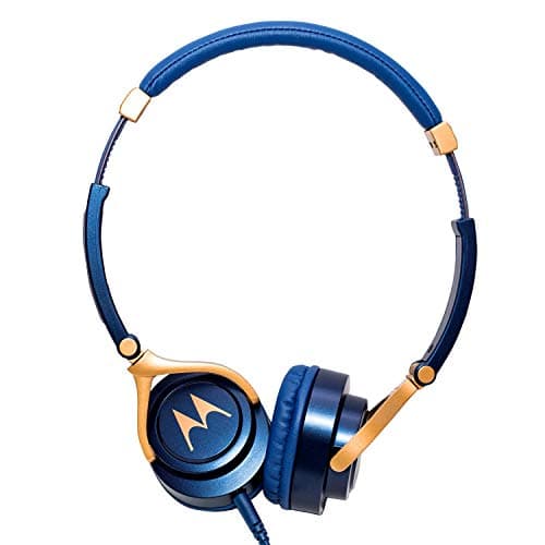(Renewed) Motorola Pulse 3 Headphones with One Touch Amazon Alexa (Blue)