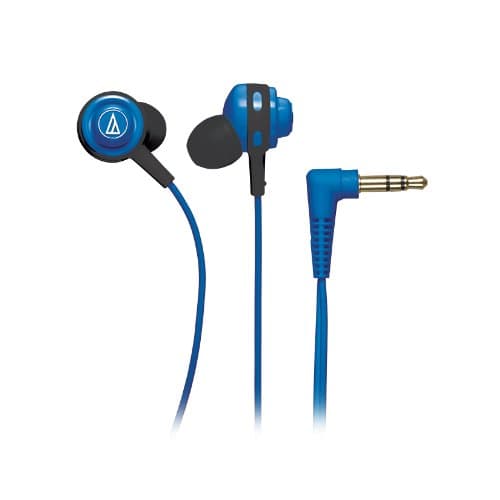 Audio-Technica ATH-COR150BL in-Ear Headphones (Blue)