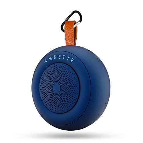 Amkette Boomer Pod 5 Watt Bluetooth Speaker with 6Hrs+ Playtime, TWS Enabled and One Touch Assistant (Blue)