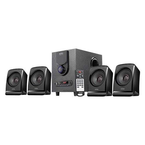 (Renewed) Intex IT-2622 TUF BT Economical Range 4.1 Channel Multimedia Speakers (Black)