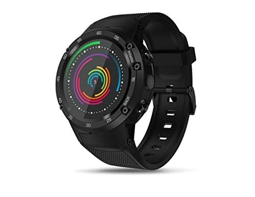 Zeblaze Thor 4 Smartwatch Phone with Android 7.0 4G LTE 1GB+16GB GPS WiFi 5.0 MP Camera 1.39 inch (Black)