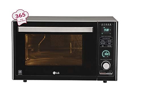 LG 32 L Convection Microwave Oven (MJ3286BFUM, Black, With Starter Kit)