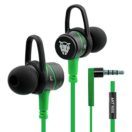 (Renewed) Ant Audio W56 Wired Metal in Ear Stereo Bass Headphone (Green)