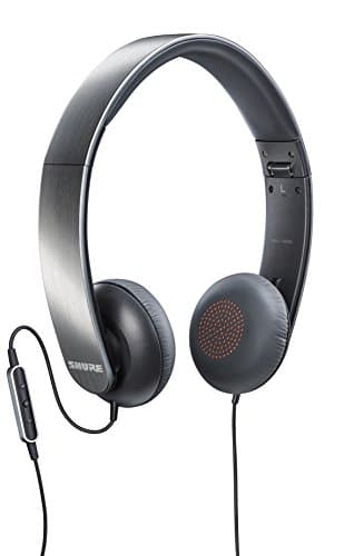 Shure SRH145m+ Portable Collapsible Headphones with Remote and Microphone