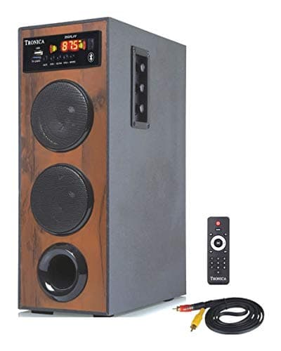 Tronica Dhwani DJ 40W Bluetooth Tower Home Theater System with MIC/Pendrive/SD Card/FM/Aux/TV Support with Remote