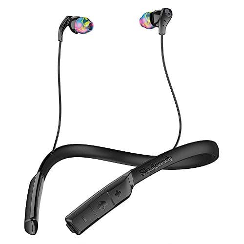 (Renewed) Black/Swirl : Skullcandy Method Bluetooth Wireless Sport Earbuds with Mic, Black/Swirl