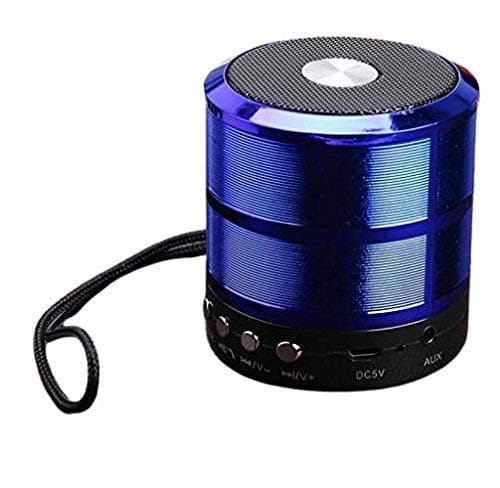 WS-887 Mini Bluetooth Speaker with FM Radio, Memory Card Slot, USB Pen Drive Slot, AUX Input Mode,WS-887 Wireless Portable Bluetooth Speaker All Mobil
