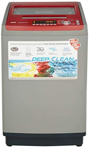 IFB 7.5 Kg Fully-Automatic Top Loading Washing Machine (TL-SSDR 7.5 Kg Aqua, Red, Aqua Energie water softener)