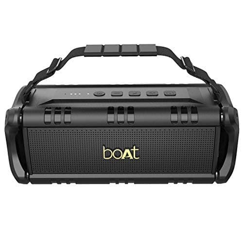 (Renewed) boAt Stone 1400 Wireless Bluetooth Speaker with IPX 5 Water Resistance, EQ Modes and HD Sound (Active Black)