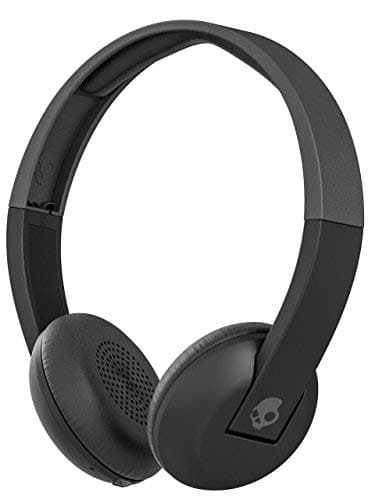 (Renewed) Skullcandy S5URHW-509 Wireless Bluetooth On Ear Headphone with Mic (Black)