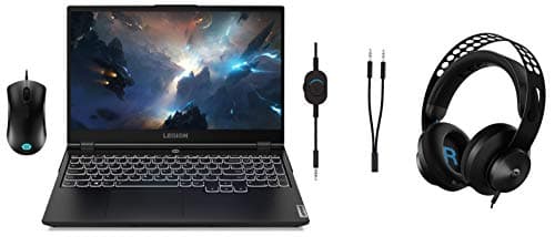 Lenovo Legion 5i 10thGen Intel i5 15.6" FHD Gaming Laptop (8GB/1TB HDD/256GB SSD/Win10/120 Hz/NVIDIA GTX 1650Ti 4GB GDDR6/2.3Kg) 82AU00B6IN + Legi